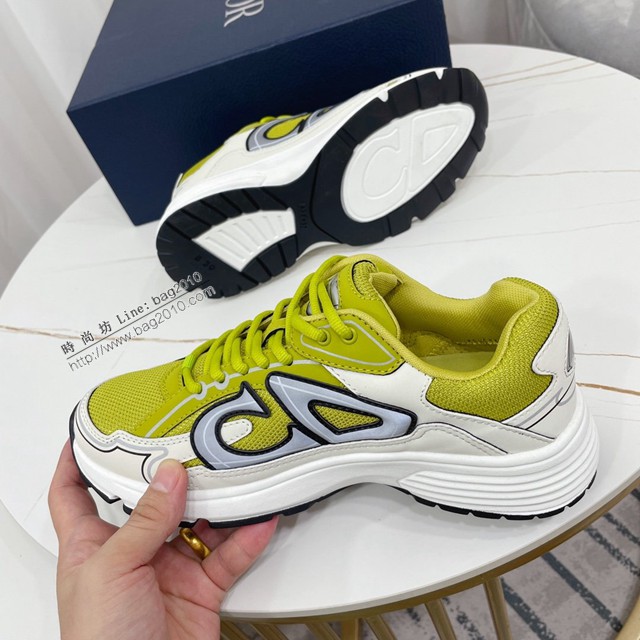 Dior復古波鞋 迪奧B30系列專櫃最新情侶款運動鞋跑鞋 dx2608